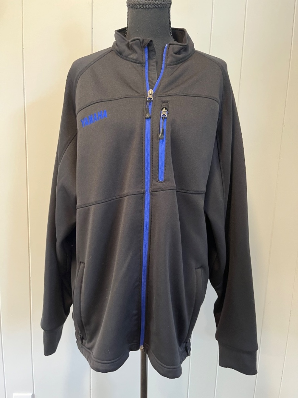 Yamaha Outlast Mid Layer Softshell Jacket Men's XL Black Performance Layering